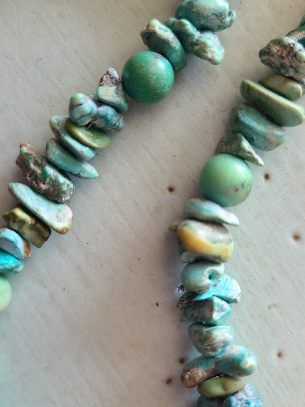 Turquoise Beaded Statement Necklace - Women Jewelry - Picture 3 of 6